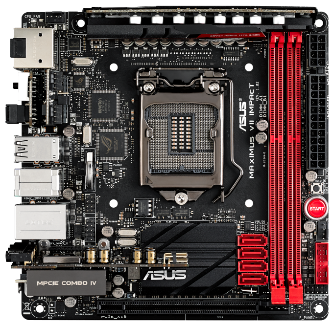 ASUS Maximus VII Impact Review: Premium Gaming Z97 in mini-ITX